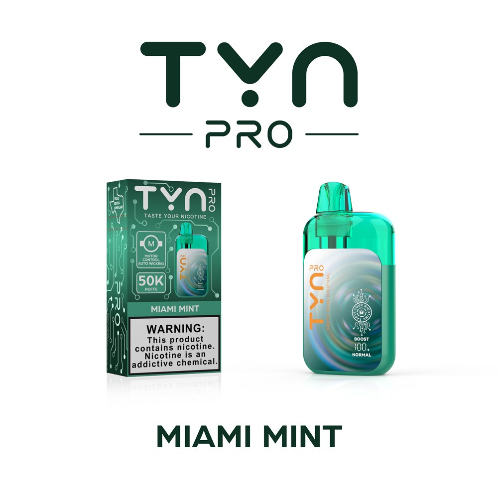 TYN Pro 50,000 Puffs 5pk